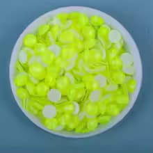 All Color Size Glass Noctilucent Neon Rhinestones Cтразы Flatback Non Hot