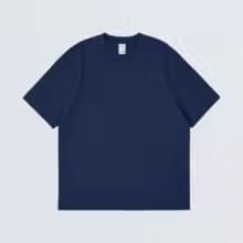 Pure White 260g Heavy T-shirt Men's Summer Pure Cotton Short-sleeved New